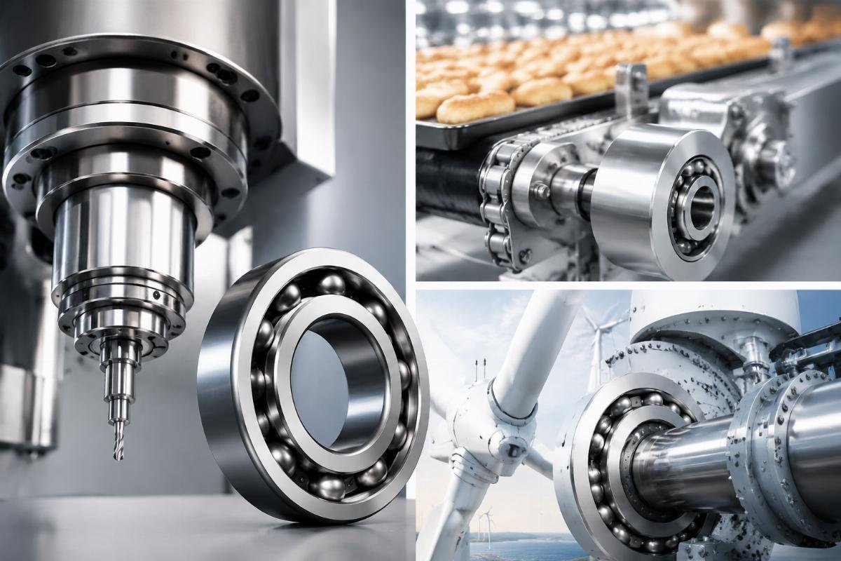 High-speed and high-temperature bearing application comparison